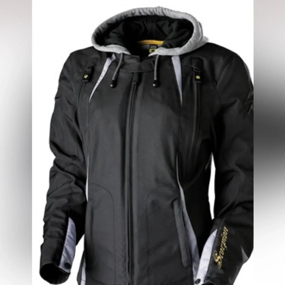 Scorpion ExoWear skeletal Protection Womens Textile Moto Jacket Vest Small - Picture 4 of 16